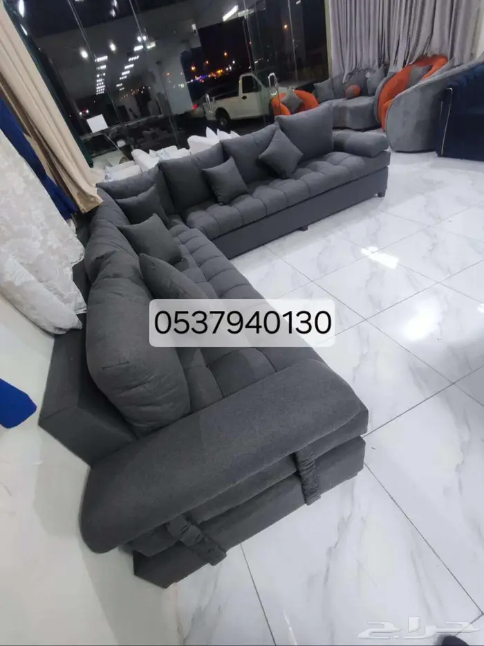 كنب جديد جاهز بالرياض 8