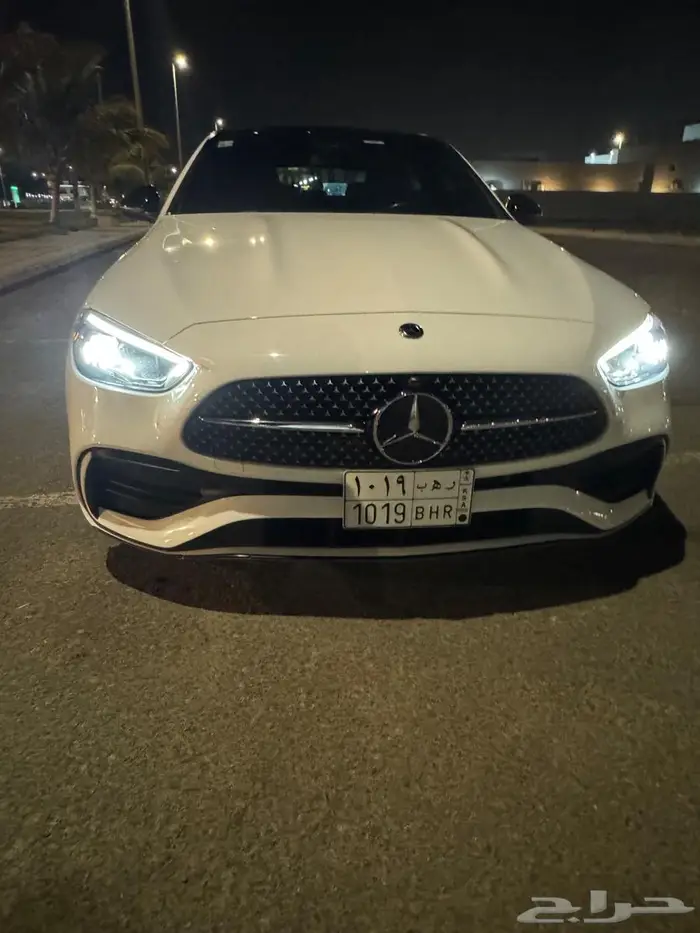 مرسيدس C300 موديل 2022   وارد أمريكا   AMG kit night P 10