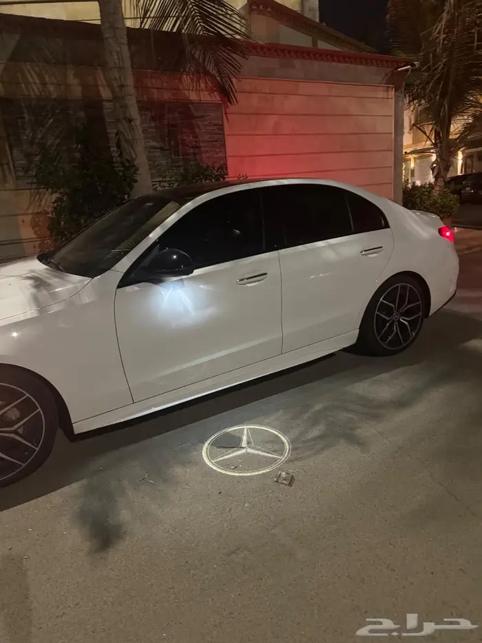 مرسيدس C300 موديل 2022   وارد أمريكا   AMG kit night P 1