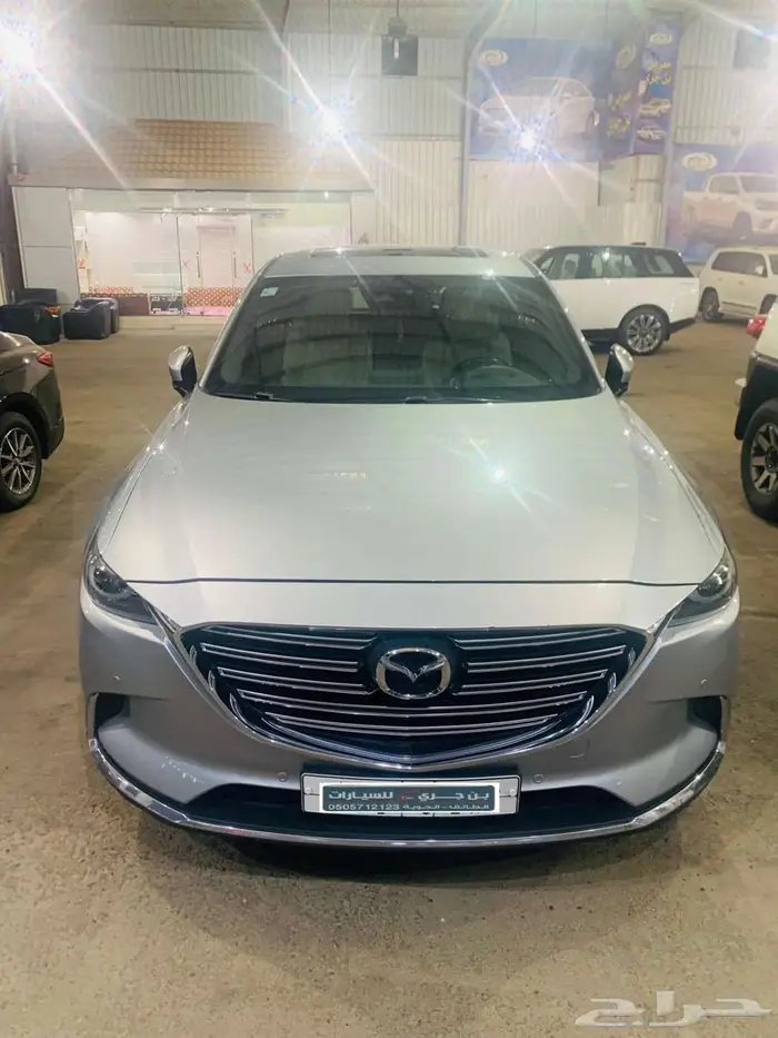 مازدا cx9 فضي 2019 فل كامل 0
