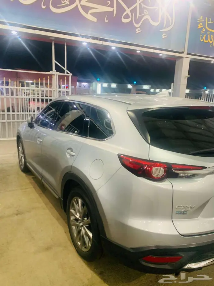 مازدا cx9 فضي 2019 فل كامل 4