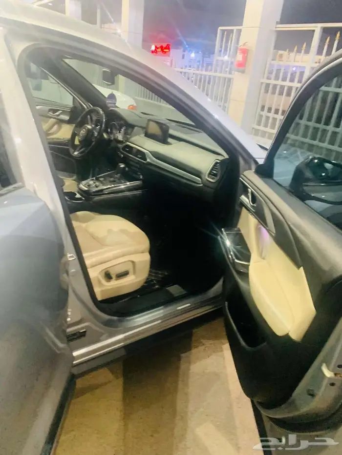 مازدا cx9 فضي 2019 فل كامل 10