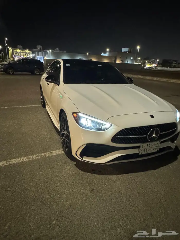 مرسيدس C300 موديل 2022   وارد أمريكا   AMG kit night P 0