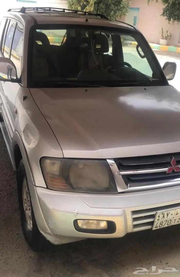 جيب باجيرو موديل 2001 فل كامل فتحة سقف مكيفين قير عايدي دبل 6