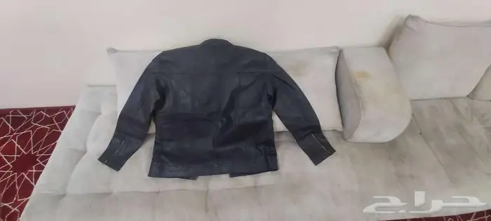 جاكيت رياضى رجالي جديد جلد اصلي مائه بالمائه 2