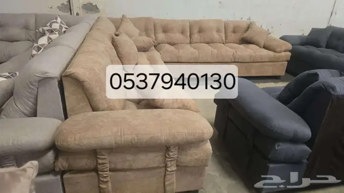 كنب جديد جاهز بالرياض 14