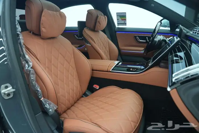 مرسيدس S 500 موديل 2025 أصفار خليجي رمادي سيليكون جملي 9