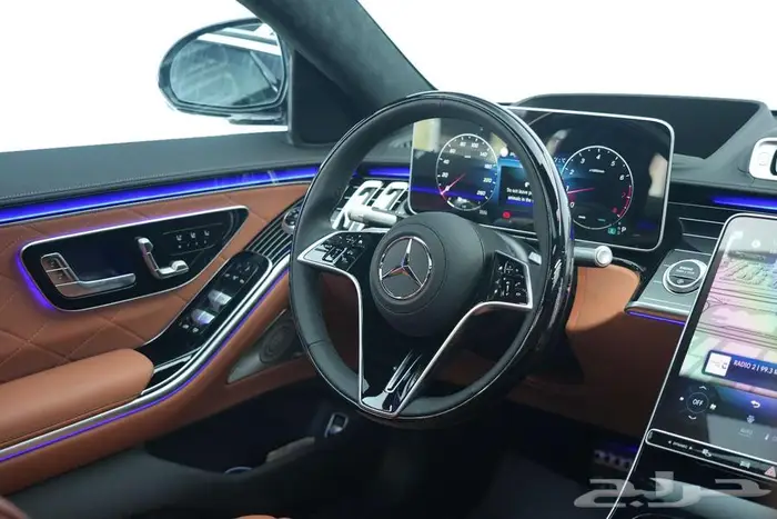 مرسيدس S 500 موديل 2025 أصفار خليجي رمادي سيليكون جملي 8