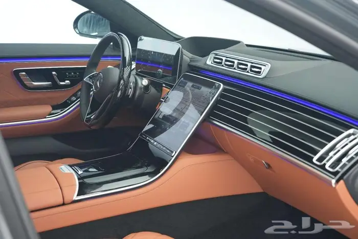 مرسيدس S 500 موديل 2025 أصفار خليجي رمادي سيليكون جملي 7