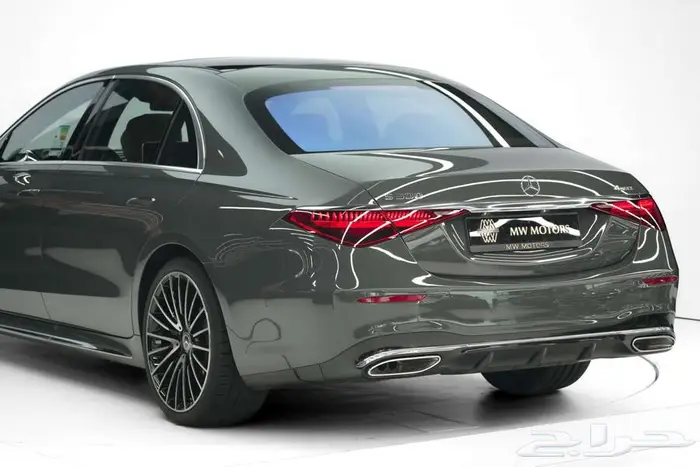 مرسيدس S 500 موديل 2025 أصفار خليجي رمادي سيليكون جملي 5