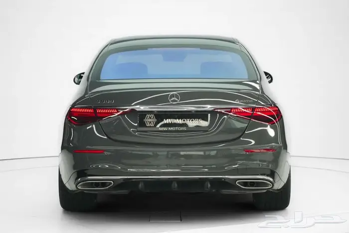 مرسيدس S 500 موديل 2025 أصفار خليجي رمادي سيليكون جملي 4