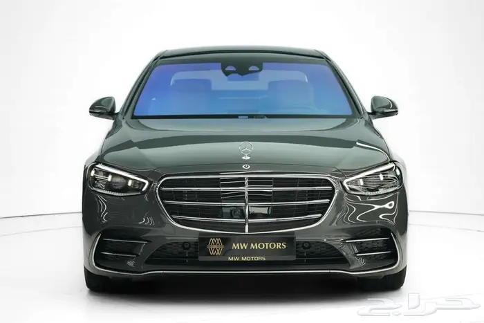 مرسيدس S 500 موديل 2025 أصفار خليجي رمادي سيليكون جملي 1