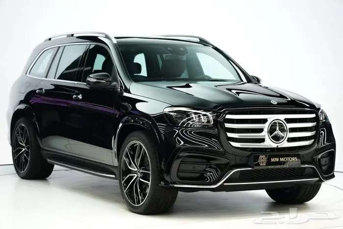 مرسيدس GLS 450 موديل 2025 أصفار خليجي أسود بني 0