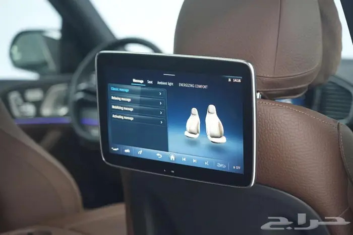 مرسيدس GLS 450 موديل 2025 أصفار خليجي أسود بني 15