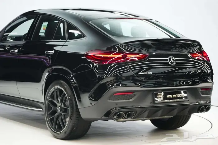 مرسيدس GLE 53 Coupe موديل 2025 أصفار خليجي أسود أحمر 5