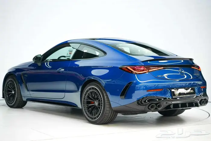 مرسيدس CLE 53 Coupe موديل 2025 أصفار خليجي أزرق بني 3