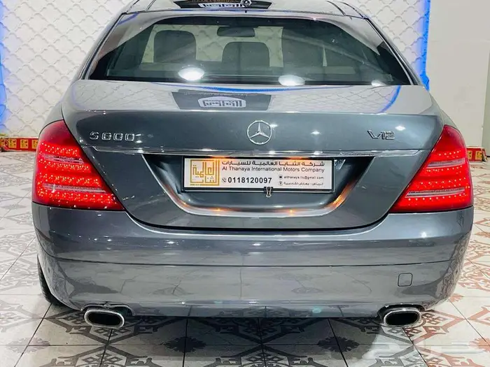 مرسيدس S600 موديل 2008 جفالي 5