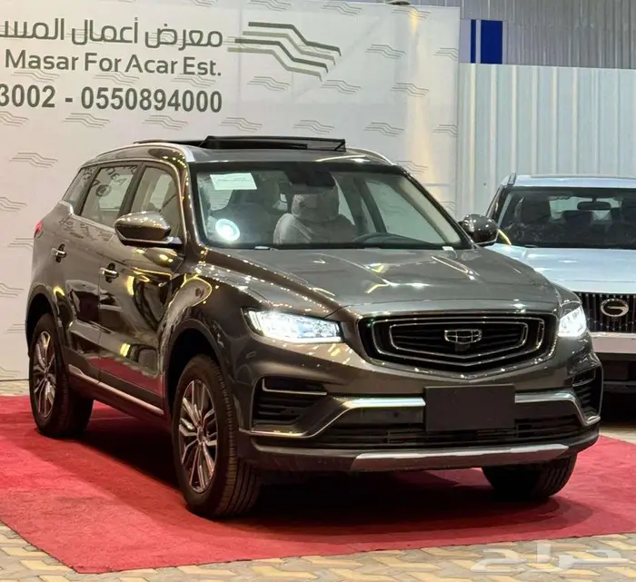 جيلي ازكارا نص فل 2023 صيانه مجانيه 50 الف كيلو 0