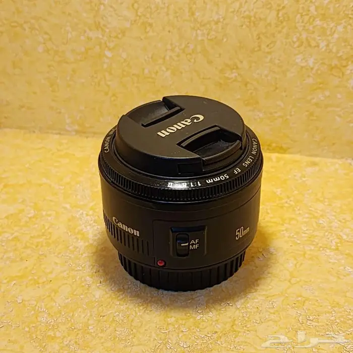 عدسة canon 50mm f1.8 ef 1