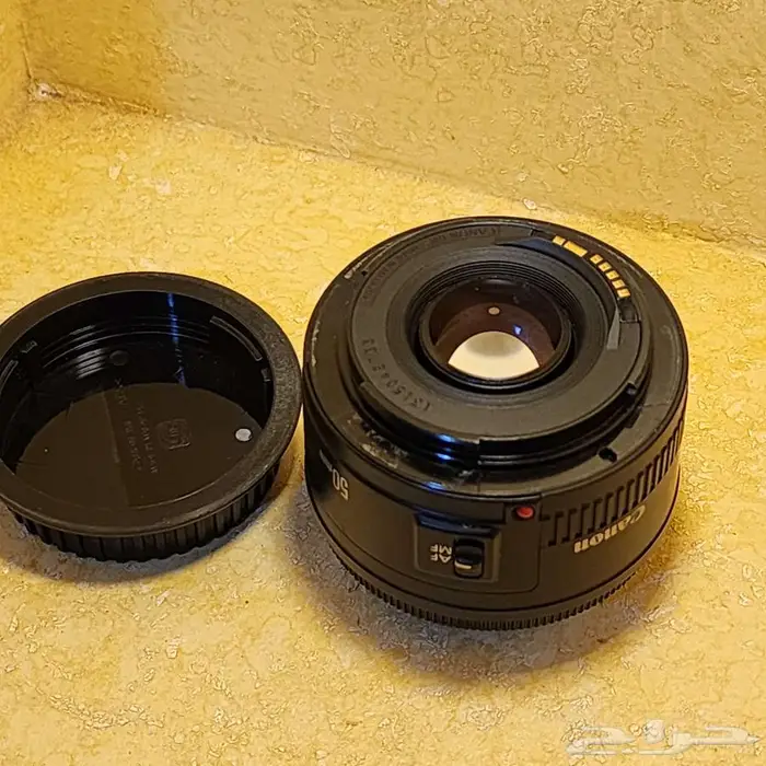 عدسة canon 50mm f1.8 ef 3