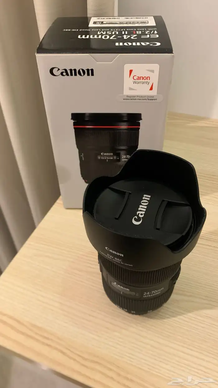 بيع كميرا جديده canon 5D mark lv وعدسة جديده كانون 70-24 mm 2