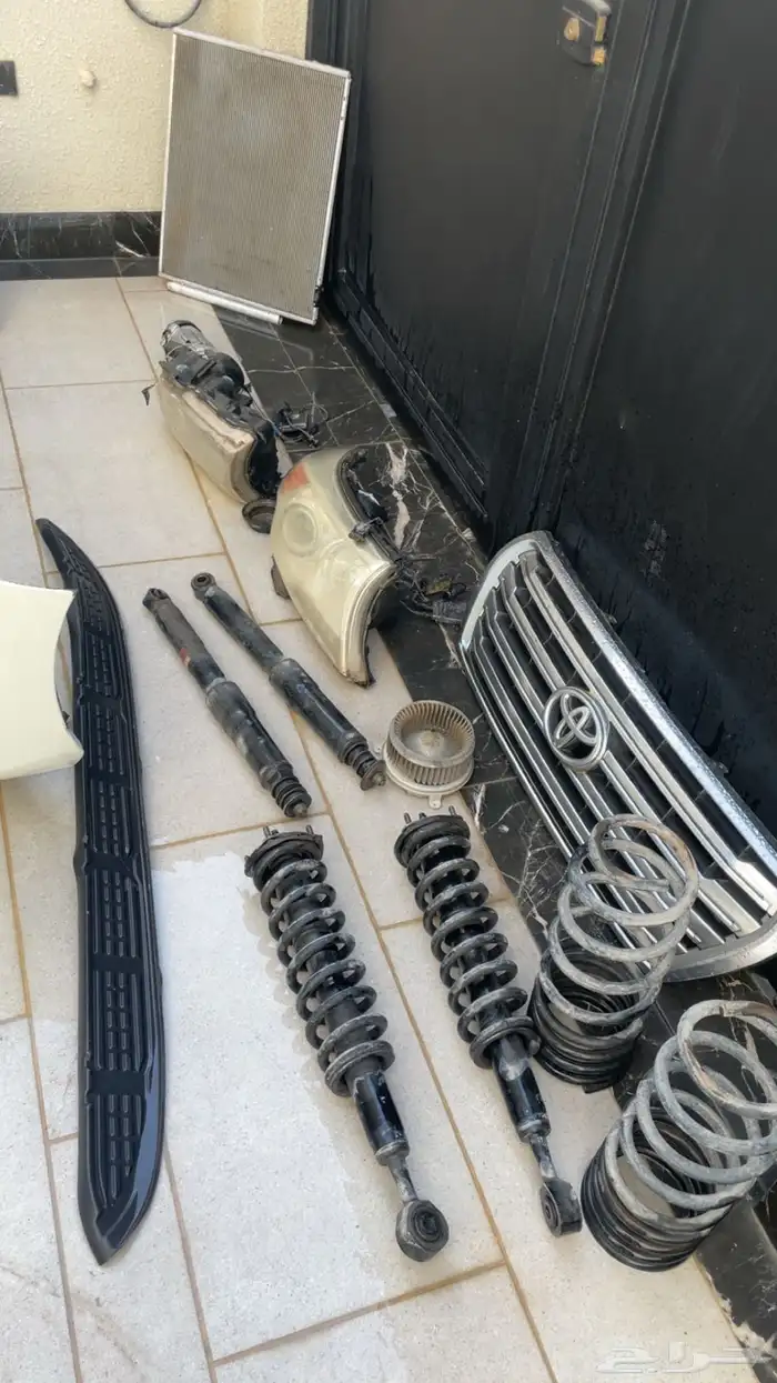 مجموعه قطع لاندكروزر 0