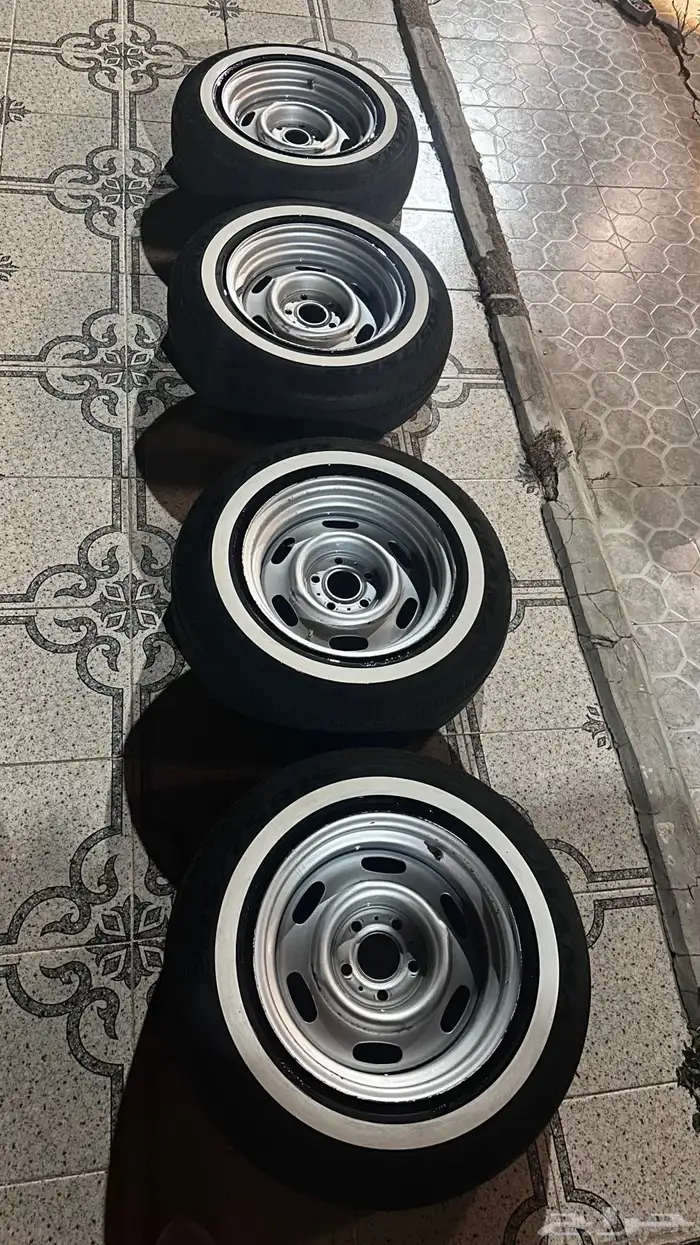 طقم كفرات خط مقاس 15 205 75 0
