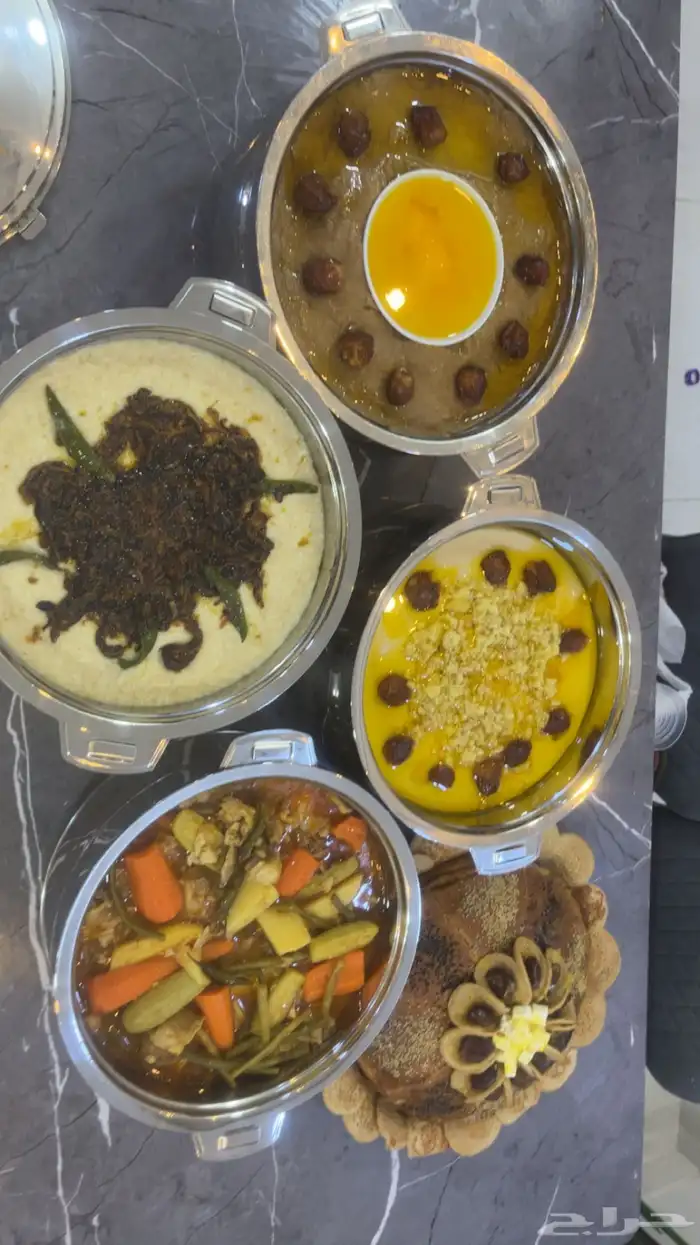 فطور دوامات واكلات وحلويات 4