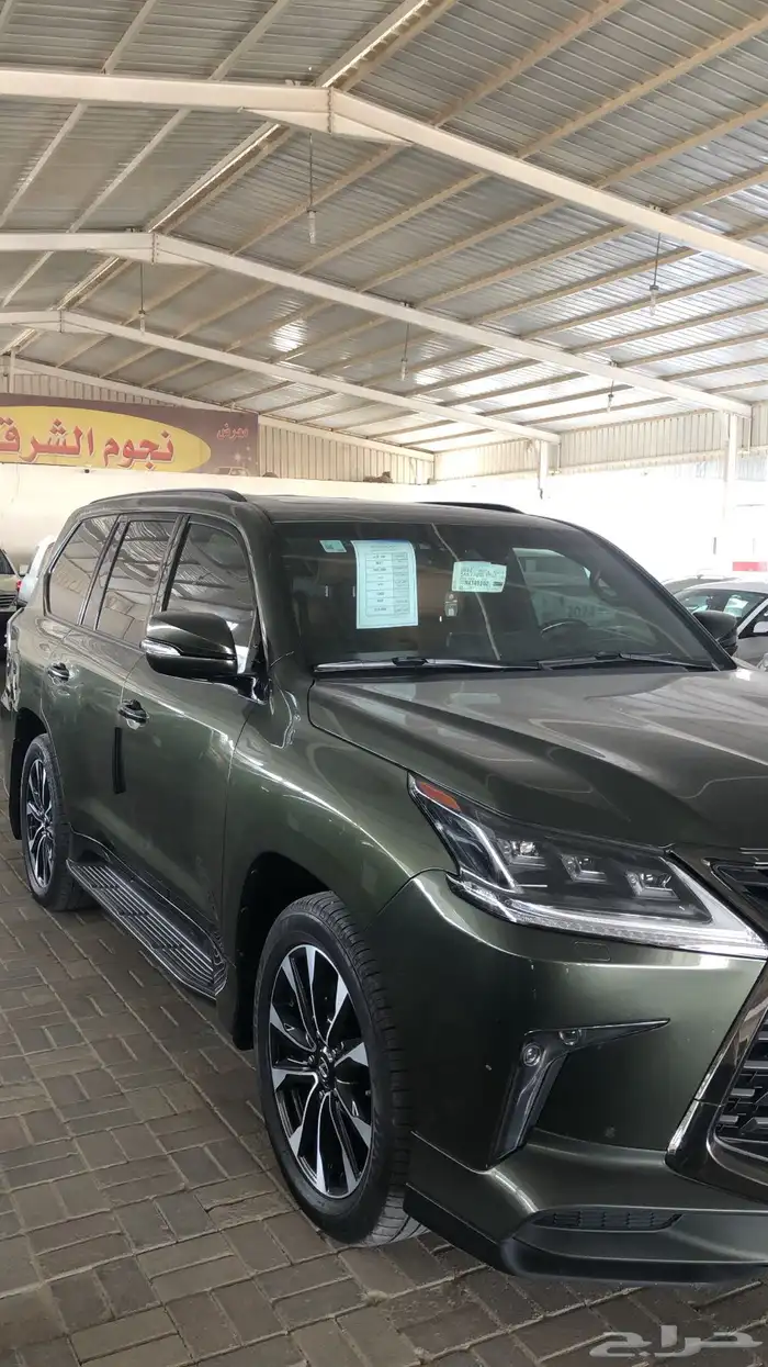 لكزس LX مديل 2021 وكاله بدي ومحركات شرط الفحص 1