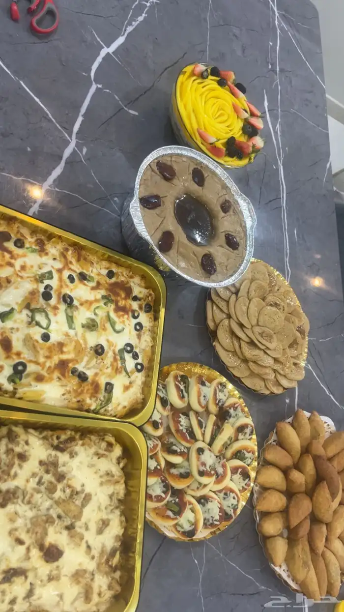 فطور دوامات واكلات وحلويات 12