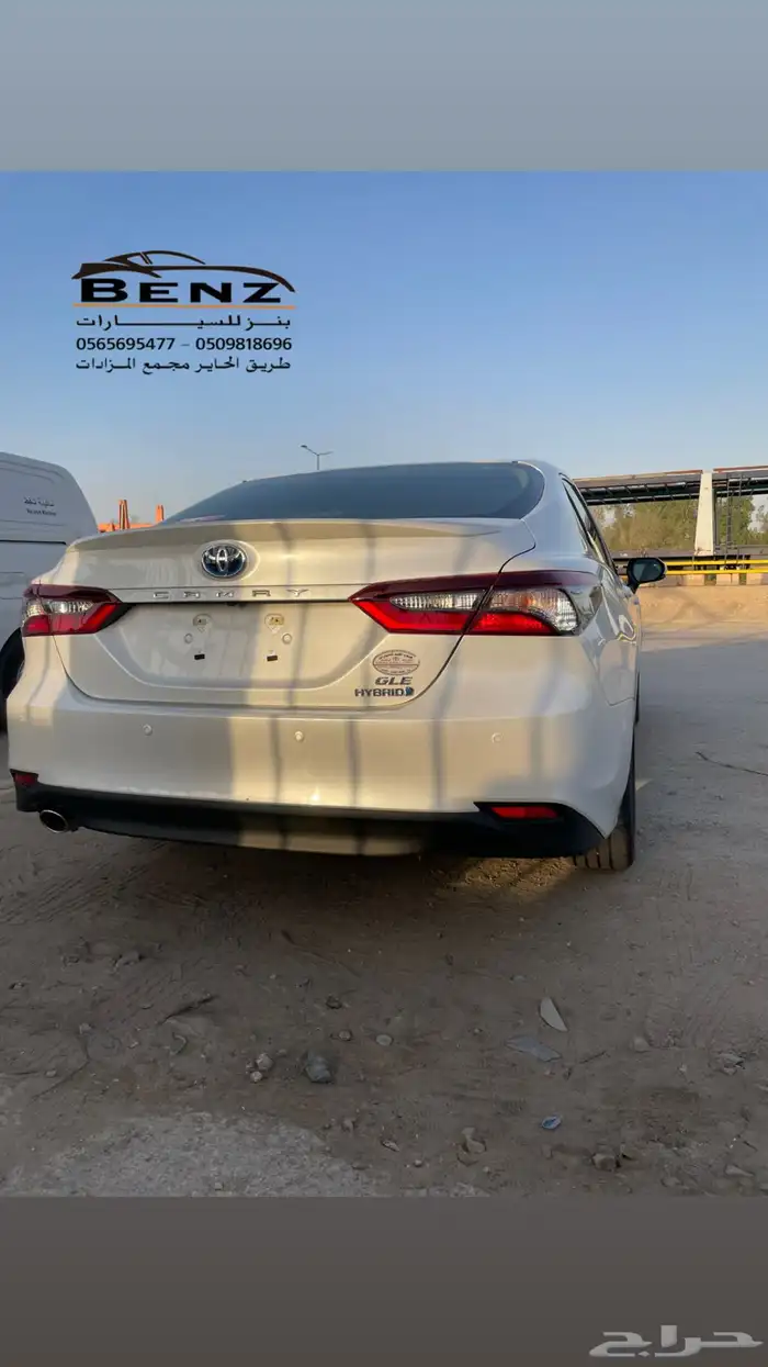 تويوتا كامري هايبرد غير مصدوم 3