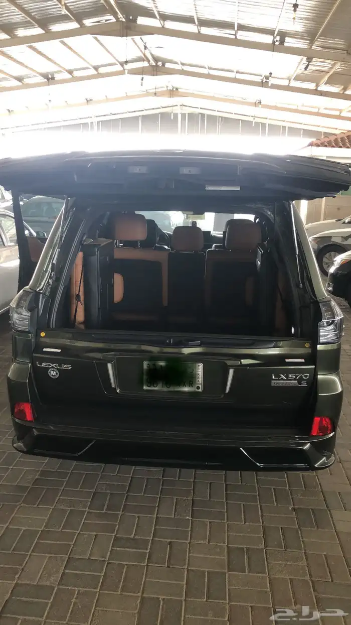 لكزس LX مديل 2021 وكاله بدي ومحركات شرط الفحص 6