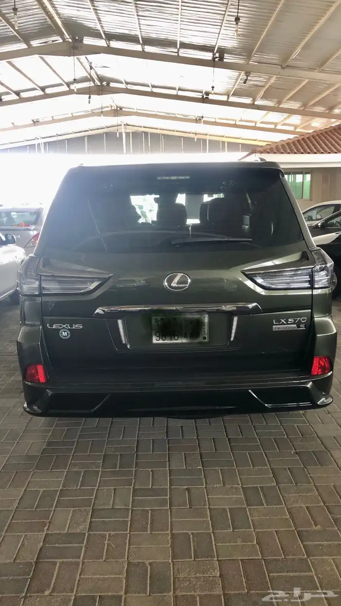 لكزس LX مديل 2021 وكاله بدي ومحركات شرط الفحص 5