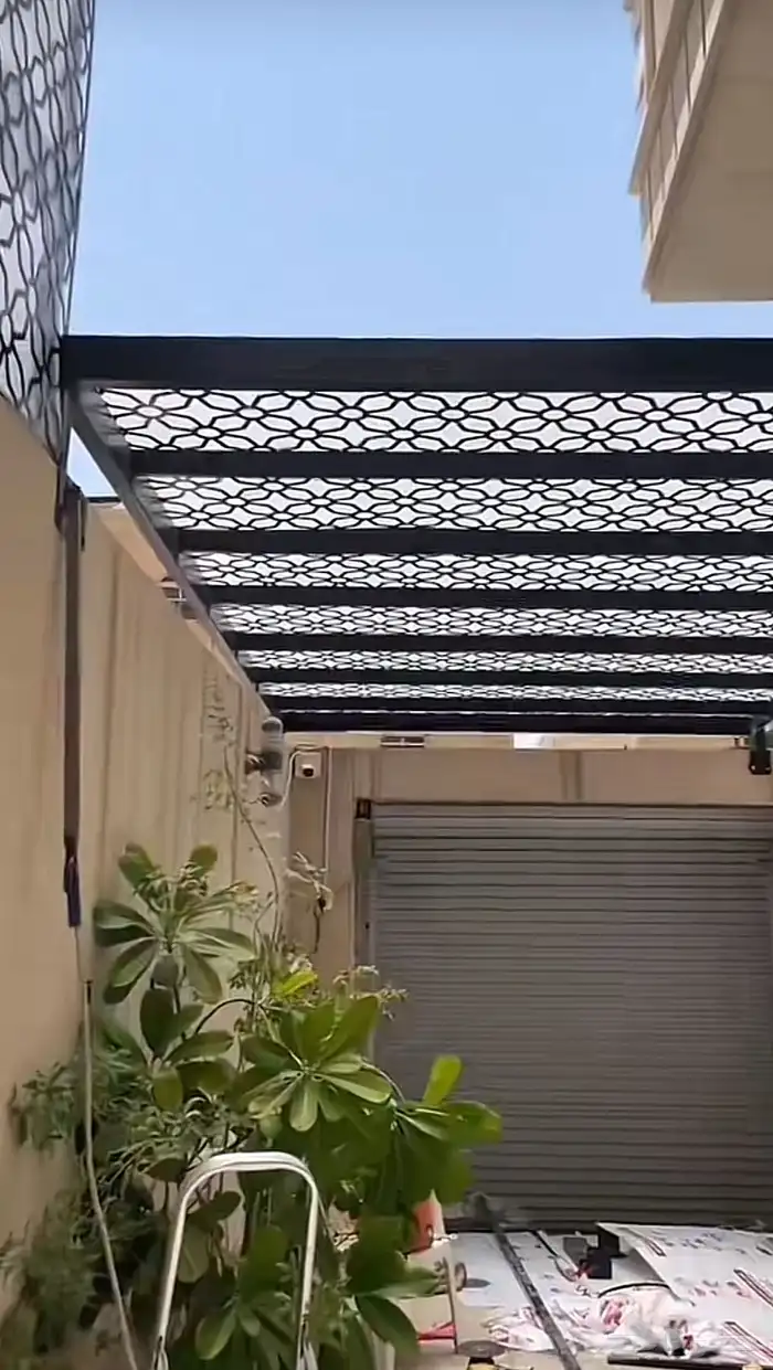 سواتر بديل خشب مظلات خيزران 6