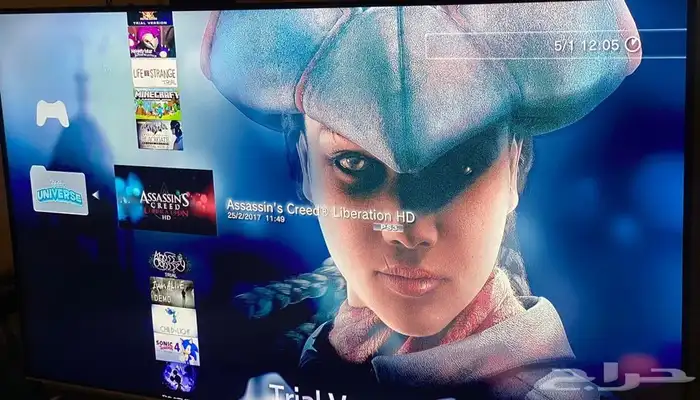 سوني 3 مع يدين جديده و50 لعبه محمله 3