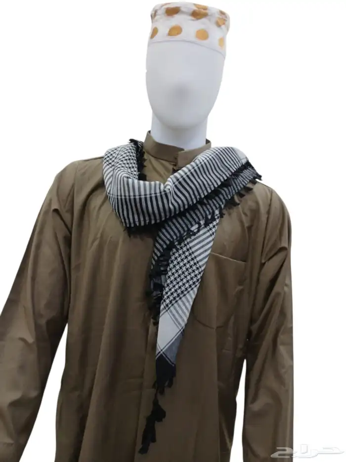 (أقل سعر30ريال) طاقية و شماغ عامر 1