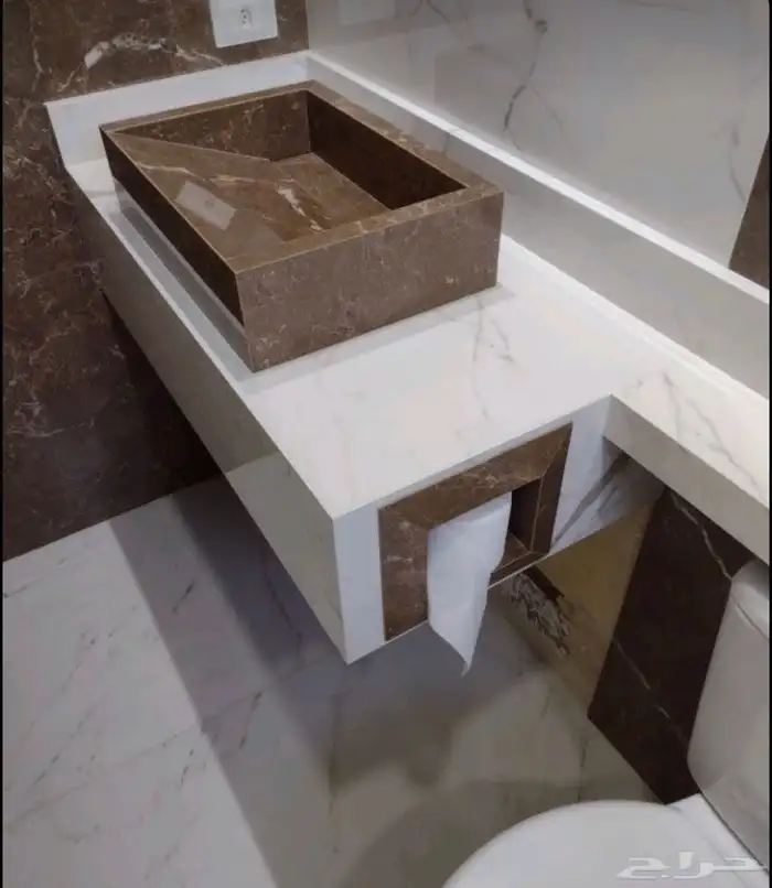 تصنيع مغاسل الرخام الطبيعي 8