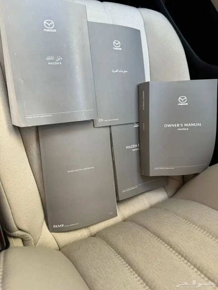 مازدا 6 وكالة نظيف جدا  شرط 23