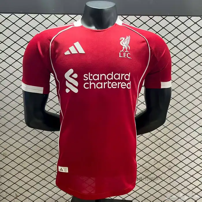 للبيع تيشيرت ليفربول فئة لاعبين الأساسي 2026 0