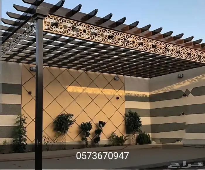 سواتر مظلات فراشات حدايق 13