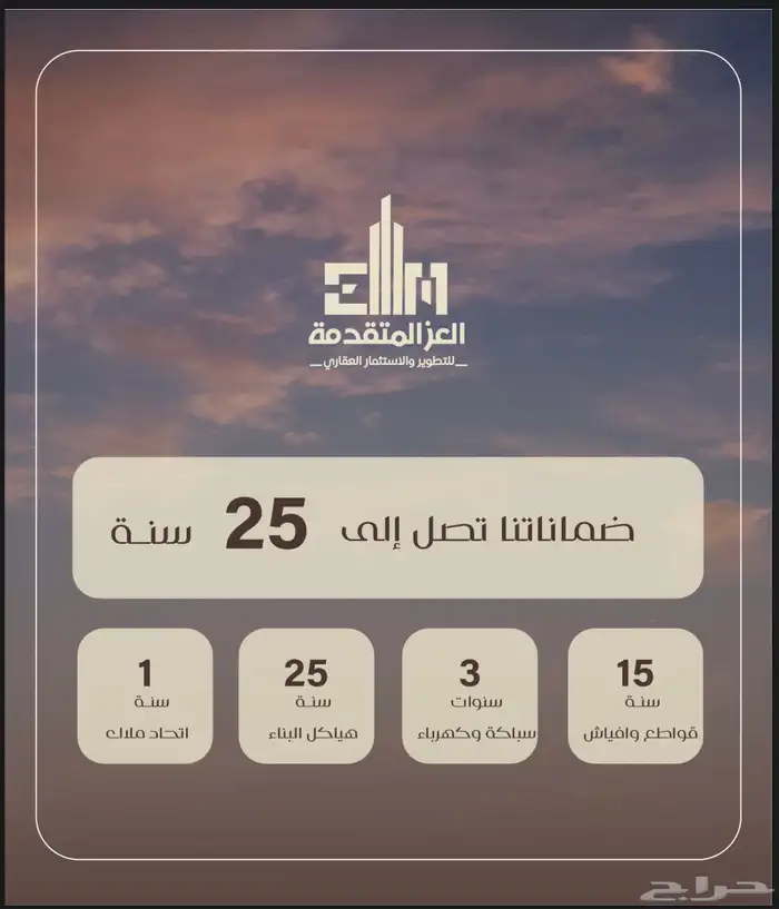 شقق للبيع مكون 2 غرف و 3 غرف و 4 غرف بحي السلامة 28
