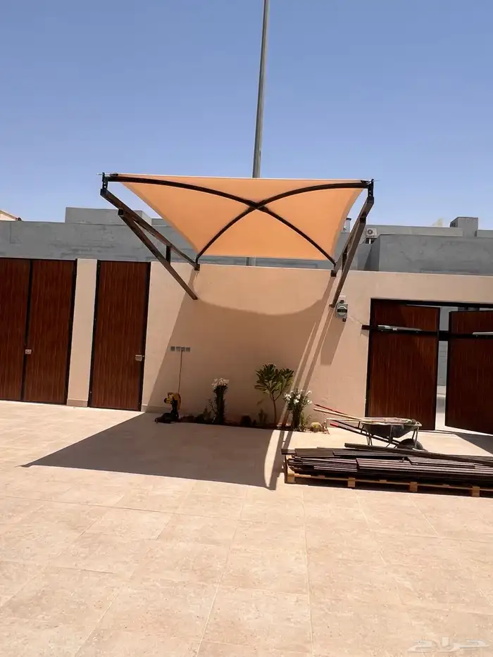 سواتر بديل خشب مظلات خيزران 1