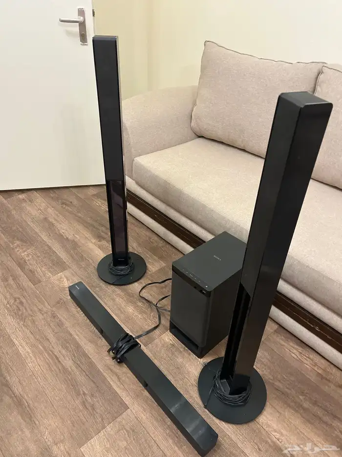 طقم سماعات كبيره وجديده من شركه SONY جديده 1