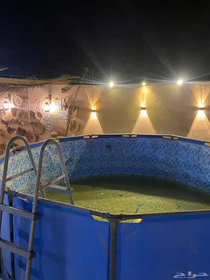 مسبح للبيع شبة جديد بكرتونه وجميع ملحقاته الرياض 1