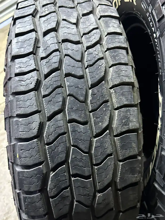 كفرات نص حجري كوبر امريكي مقاس 285 75 16 13