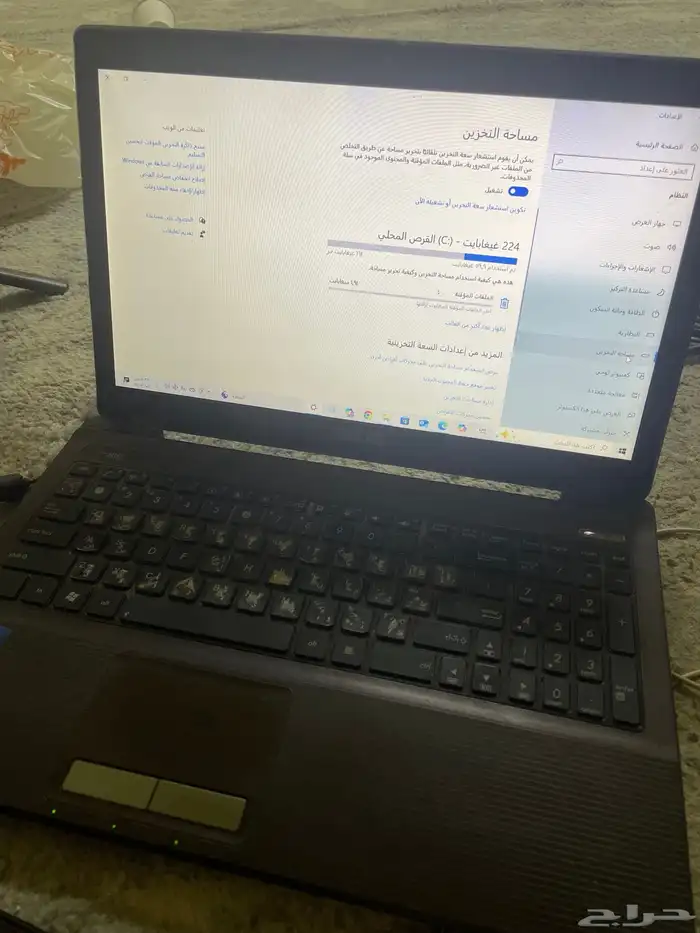 لابتوب كمبيوتر Asus مستعمل مواصفات عاليه 0