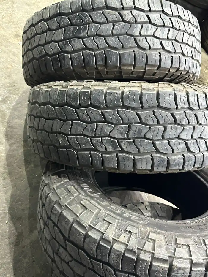 كفرات نص حجري كوبر امريكي مقاس 295 70 18 16