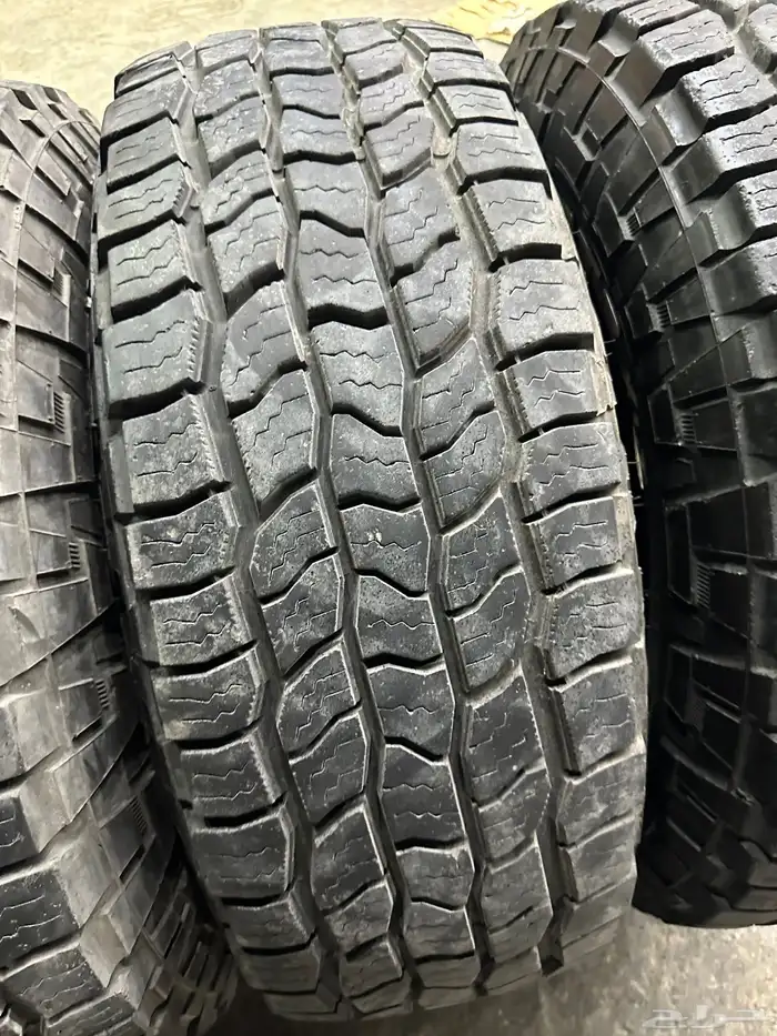 كفرات نص حجري كوبر امريكي مقاس 285 75 16 7