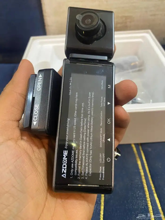 داش كام كاميرا سيارة AZDOME M550 Pro   تصوير 4K Ultra HD 4