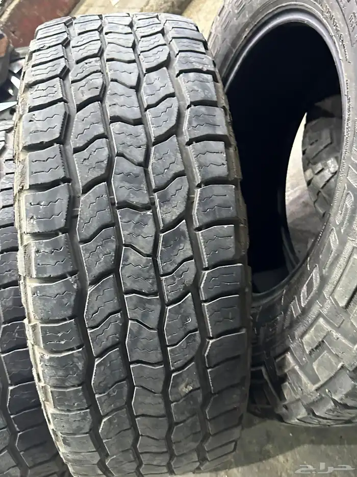 كفرات نص حجري كوبر امريكي مقاس 295 70 18 26